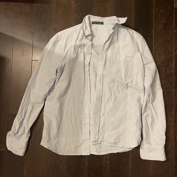 Brandy Melville Stephanie Striped Button Down - Picture 2 of 2